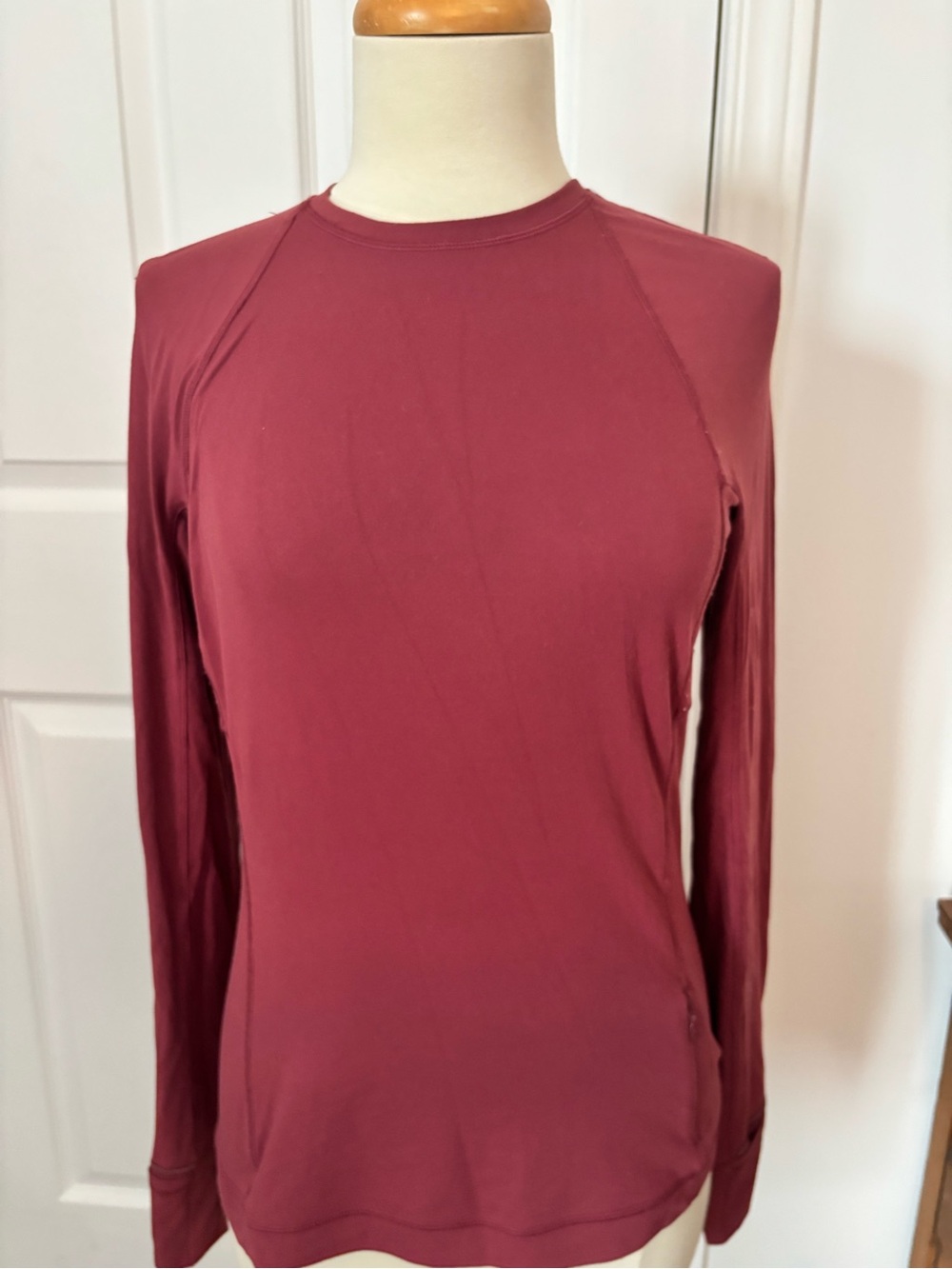 lululemon athletica Long-Sleeve Crew Top - Wine